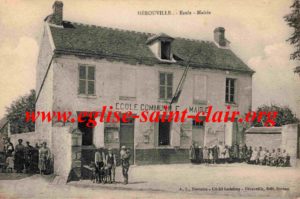 L'ancienne école (1838 - 1928) Hérouville en Vexin